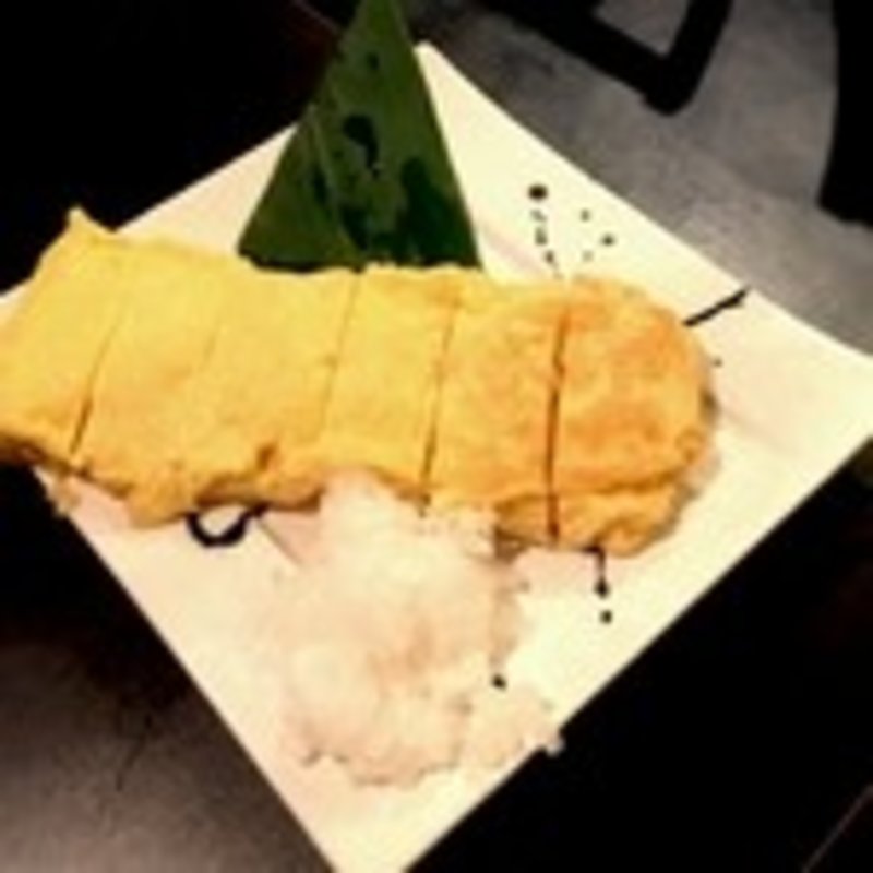 北坂たまごのあま～い卵焼き(個室 和食居酒屋 島の恵みと喰らえ 酒場 新橋店)