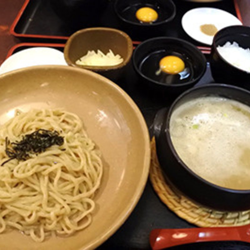 鶏白湯つけ麺(元喜神 奈良店)