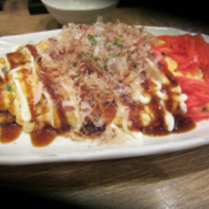 タコ入りオムレツ(参佰宴)