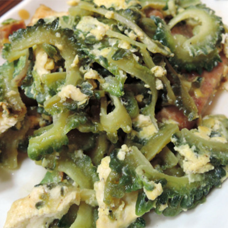 ゴーヤチャンプル(元祖 海ぶどう 本店 （うみぶどう）)