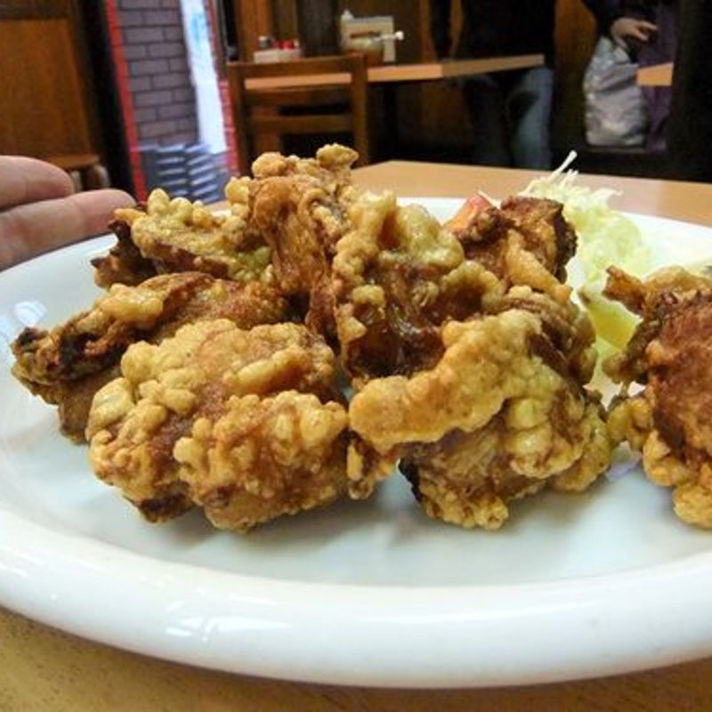 とりのから揚げ(元祖赤のれん 節ちゃんラーメン 天神本店 )