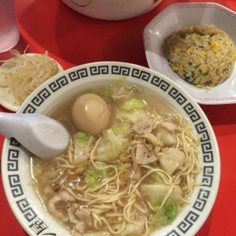 半チャンセット（2辛）(元祖タンメン屋　 前一色店 )