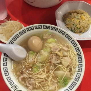 半チャンセット（2辛）(元祖タンメン屋　 前一色店 )