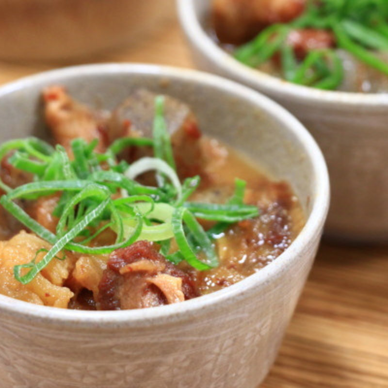 どて焼き(串かつだるま 心斎橋店)