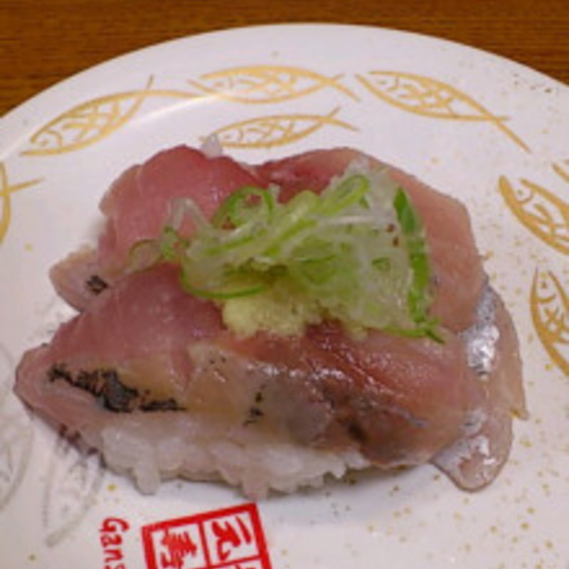 あじ(元祖寿司 川崎銀柳街店)
