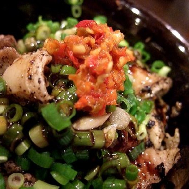 馬ホルモン鉄板焼き(元祖白橋福岡店)