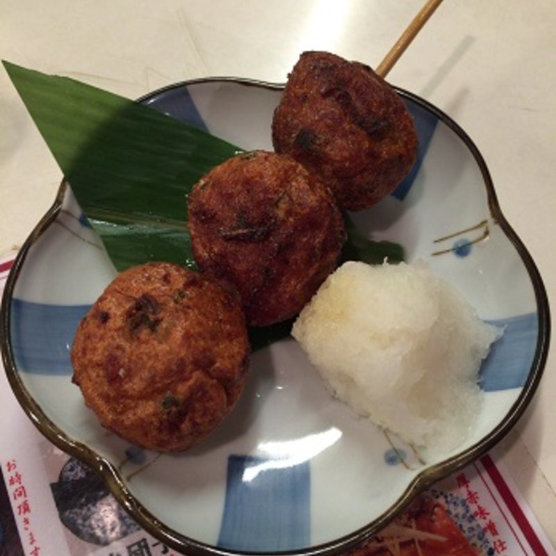 すり身団子さつま串(元祖立ち飲み屋)