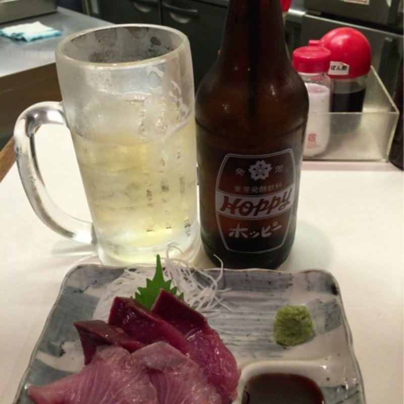 ブリ刺し(元祖立ち飲み屋)