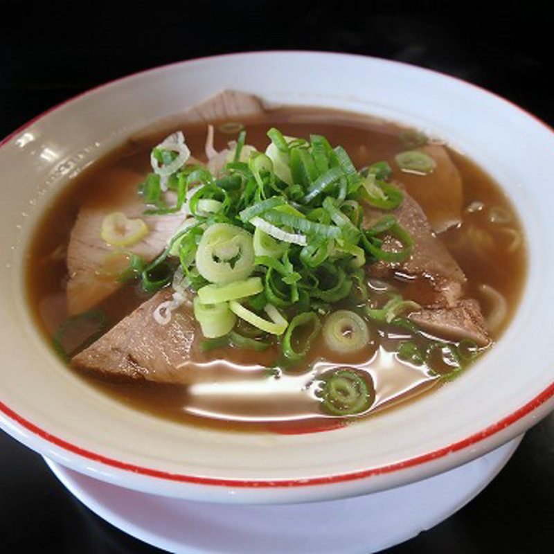 特製醤油らーめん(元祖第一旭 摂津本店)