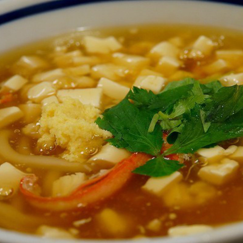 あんかけうどん(うどん 兎麦 umugi)