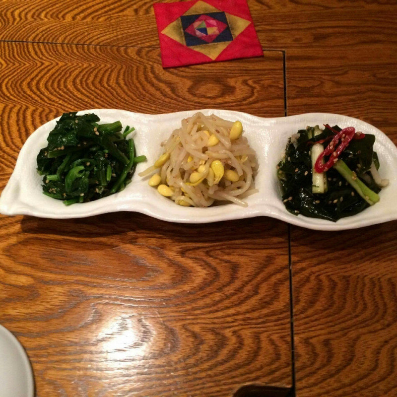 ナムルの盛合せ(韓国食堂 入ル)