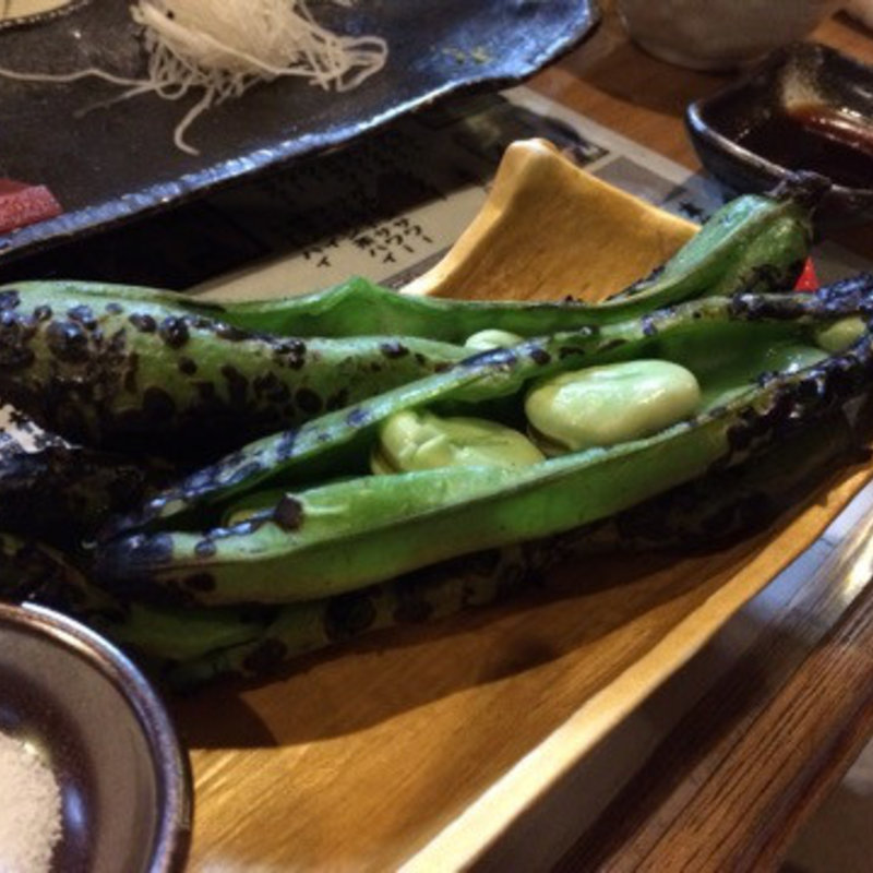 焼きそら豆(八十吉 )