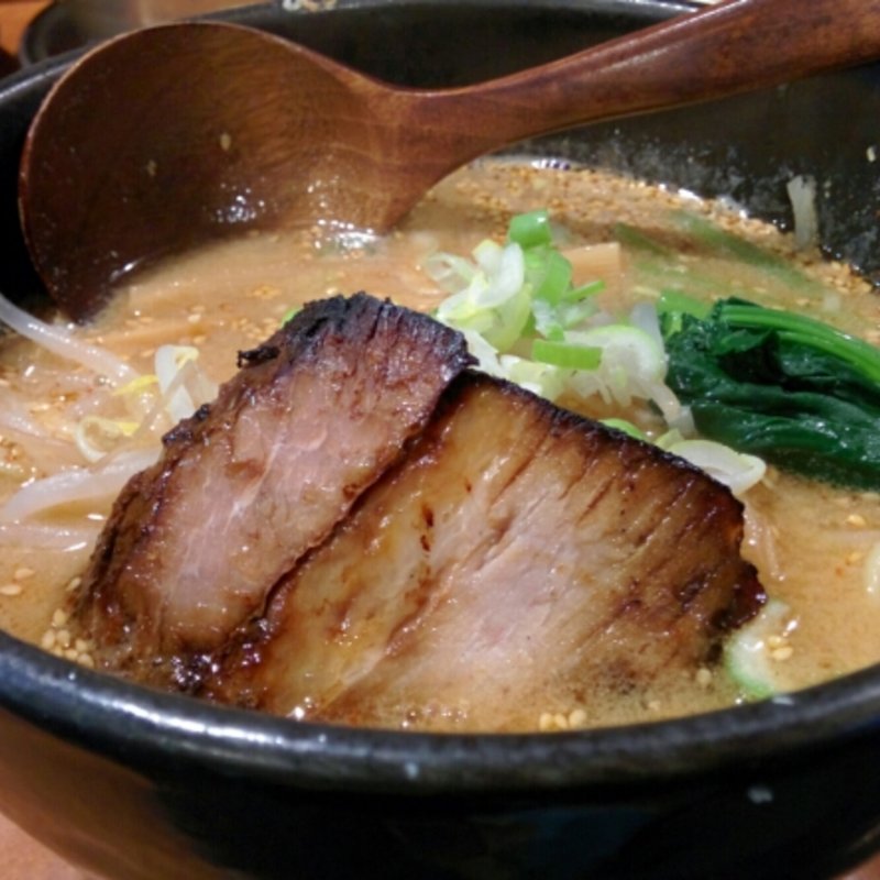 濃厚味噌ラーメン(本八幡ラーメン八幡だんちょうてー)