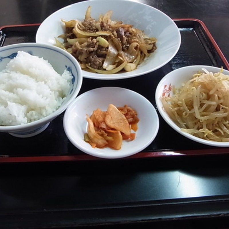 牛バラ定食(八戸チカラこぶ )