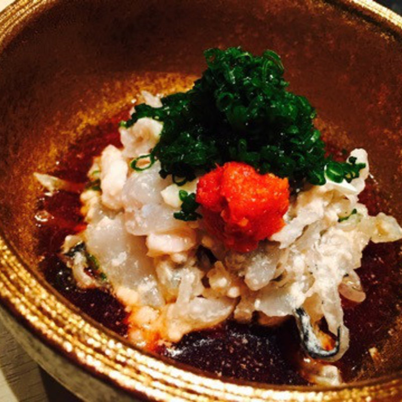 肝和え(八新鮨 （はっしんずし）)