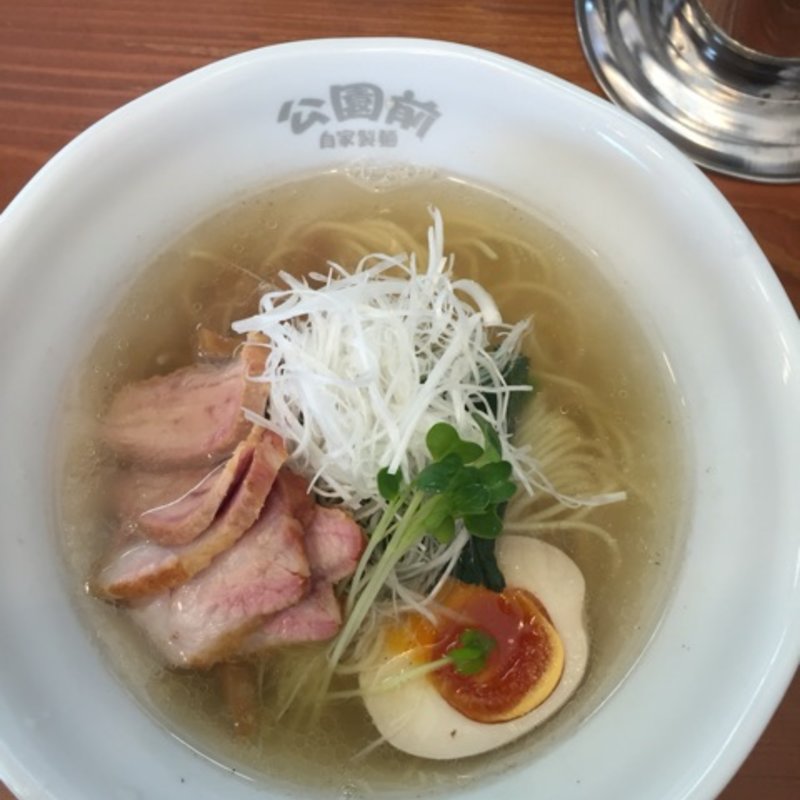 特製塩ラーメン(自家製麺 公園前)