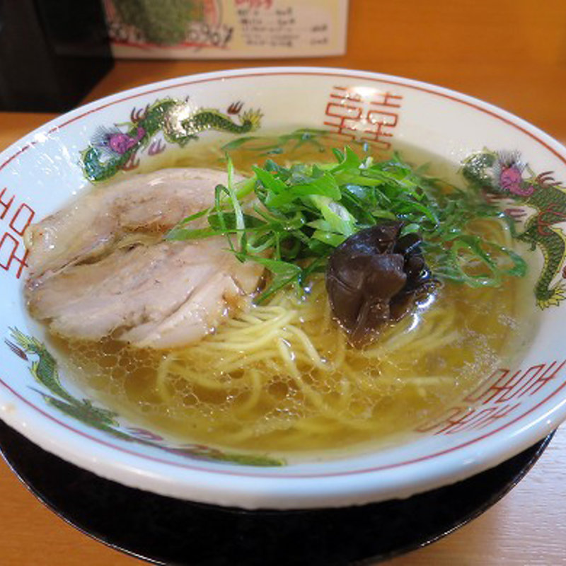 金醤油ラーメン(六五郎)