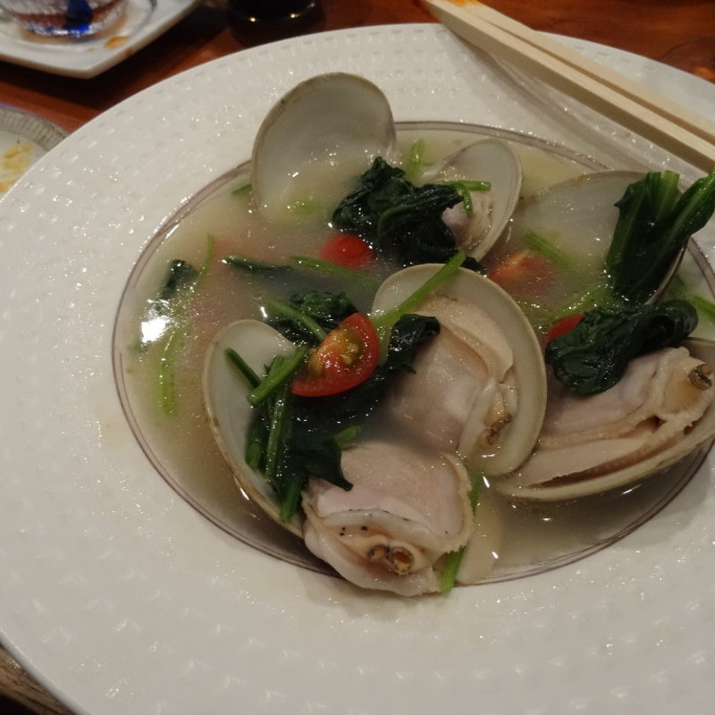 アサリの酒蒸し(写楽 )