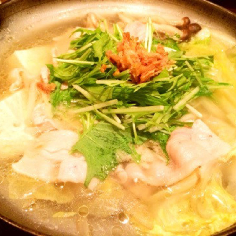 元祖あさぎり豚の生姜鍋(和食居酒屋 恵比寿 凛音)