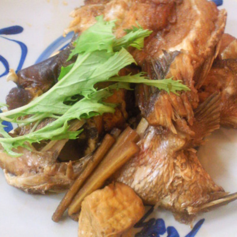 鯛のあら煮(出雲屋)