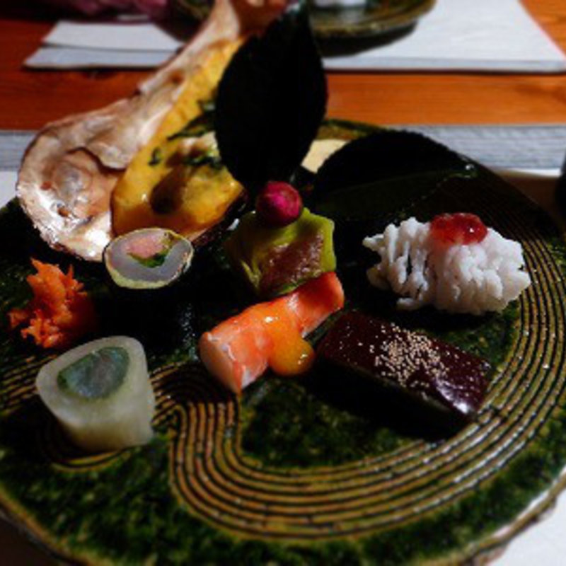 焼き物とか和え物等の盛り合わせ(刀舟家)