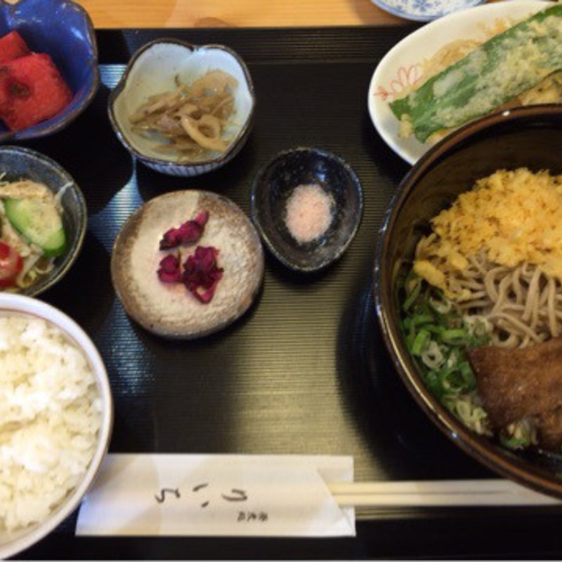 冷やしたぬき定食(利一 （りいち）)