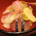 海鮮丼定食(牛たん炭焼 利久 あべのハルカスダイニング店)