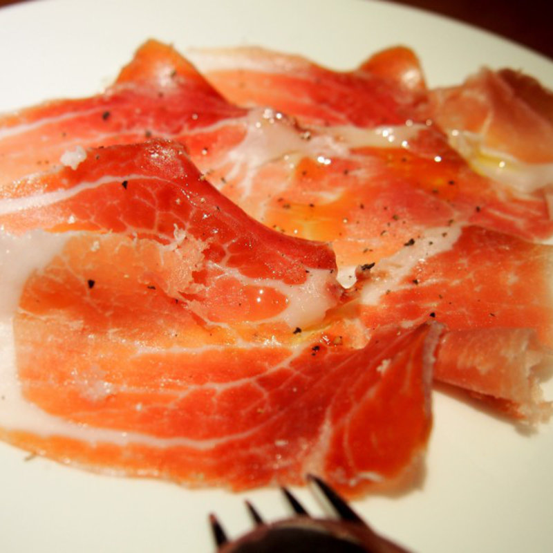 パルマ産生ハム(前芝料理店)