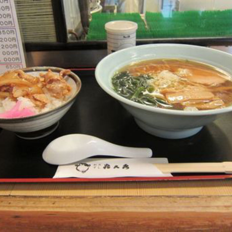 ラーメンと小丼（豚生姜焼き）のセット(割烹 喜久水 船橋店 （カッポウキクスイ）)