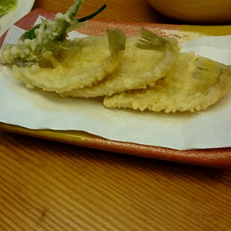 キス天ぷら(割烹 福虎)