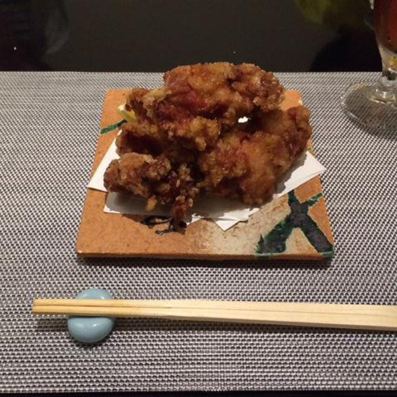 地鶏の龍田揚げ(ゆず)