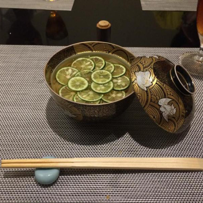 酢だちうどん(ゆず)