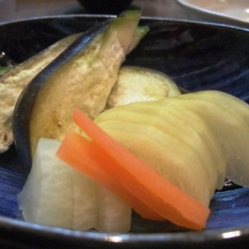 自家製漬物盛り(創菜庵ひろなお)
