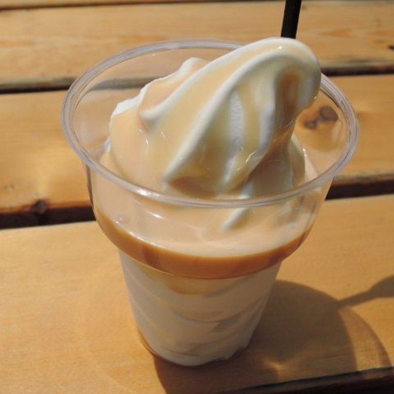 生キャラメルソフト(加藤牧場 Baffi 日高本店 （バッフィ）)
