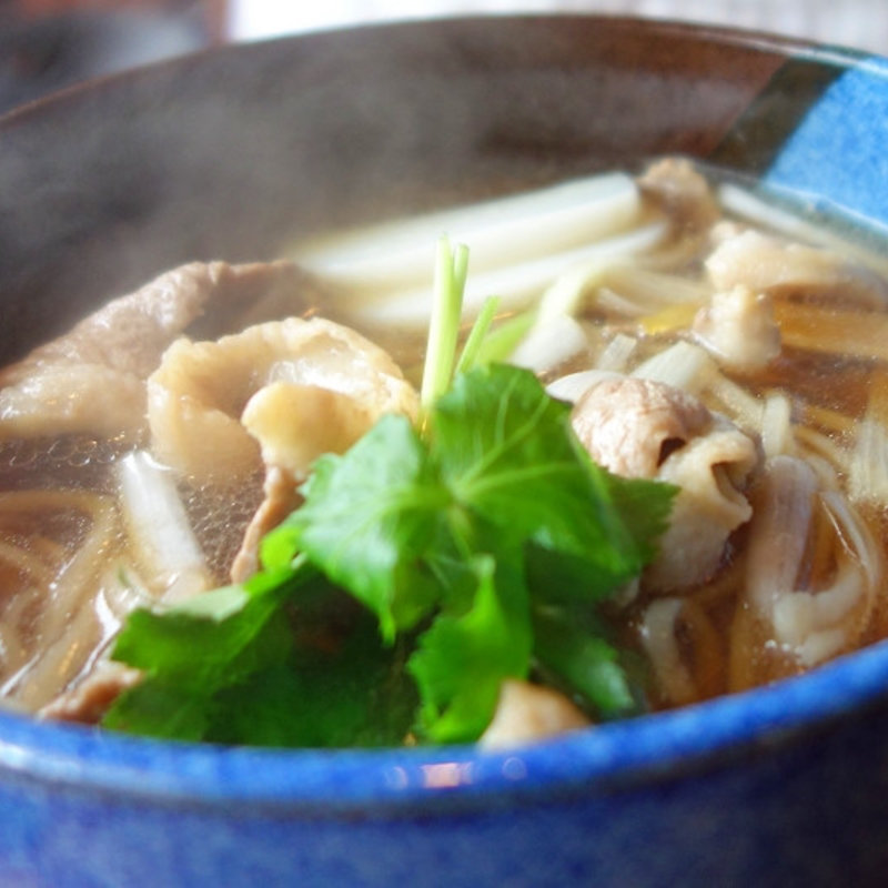 鴨南そば(加賀屋)