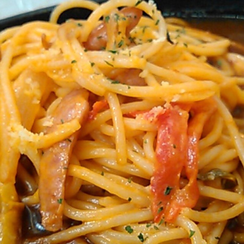 クリーミーナポリタン(ステーキとハンバーグの店 勘之助本舗)