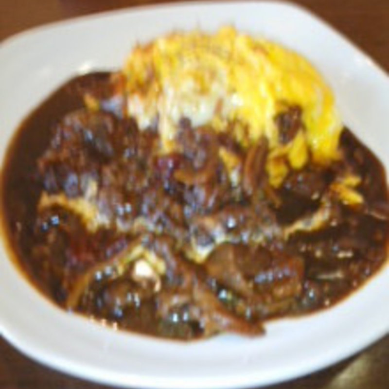 ハヤシオムライス(勝川カフェmon)