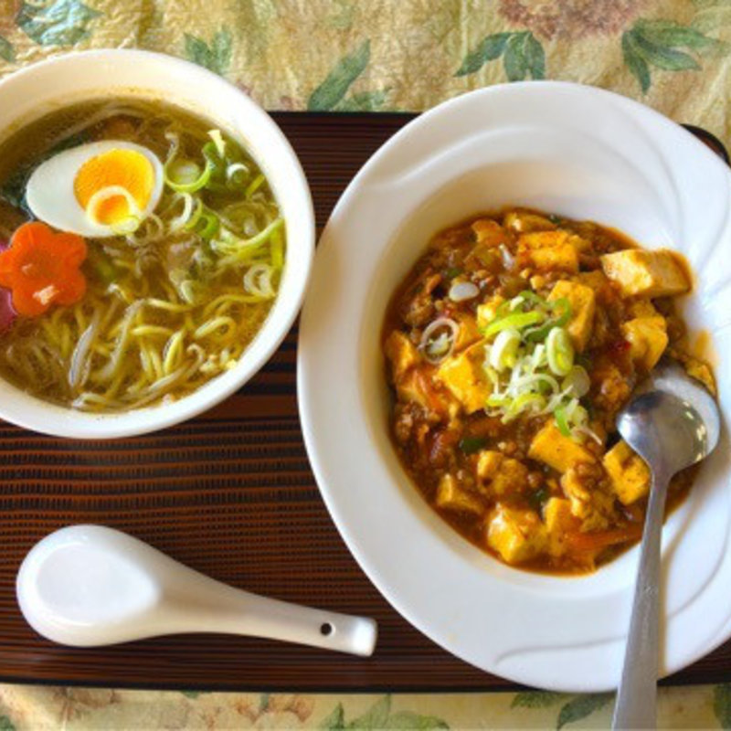 ラーメンと麻婆丼セット(北京飯店 )