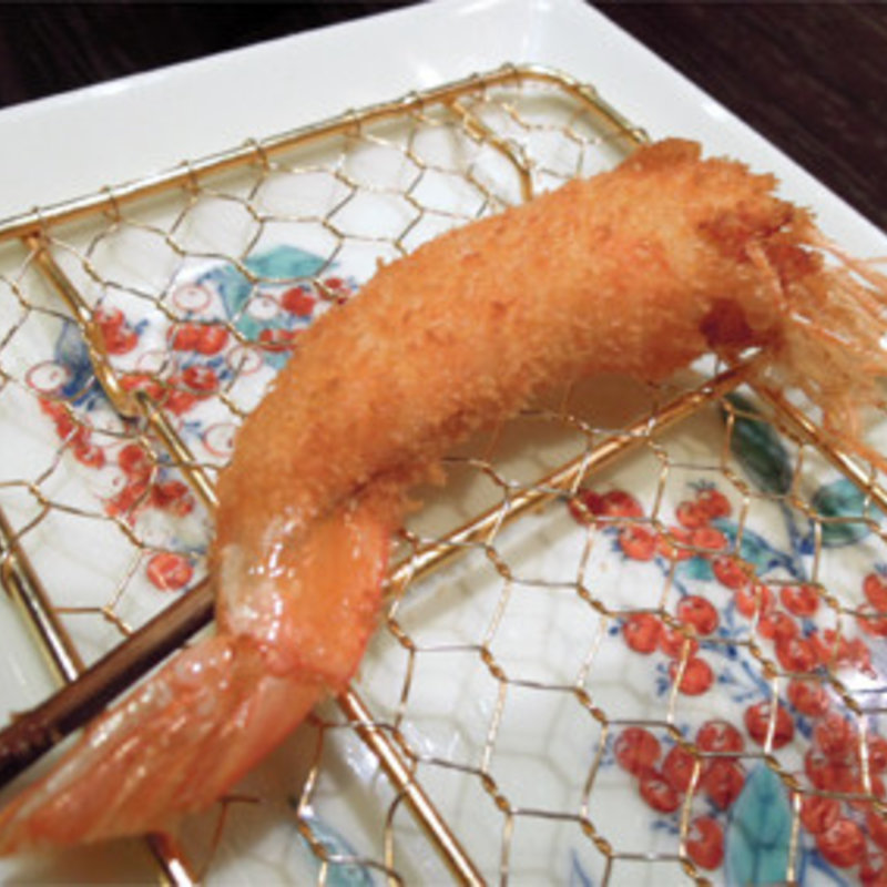 天使の海老の串揚げ(串かつ凡 北新地 【本館】)