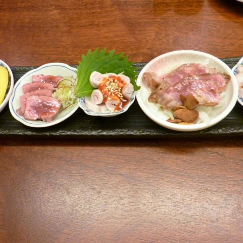 ボイル刺し5種盛り(北新地たゆたゆDX)