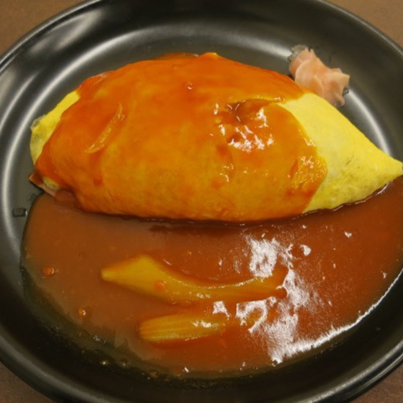 ほうれん草とベーコンのチーズオムライス(北極星 天保山店)