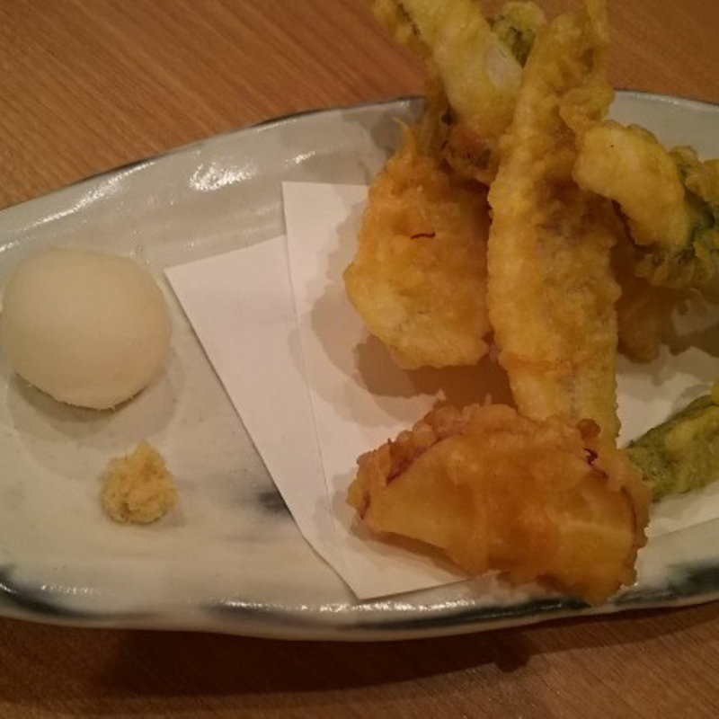 キスの天ぷら(北浜くくり)