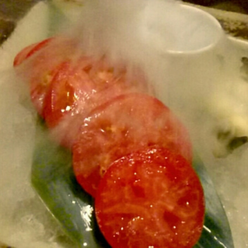 冷やしトマト(個室 北海道 増毛町魚鮮水産 すすきの駅第3グリーンビル店)