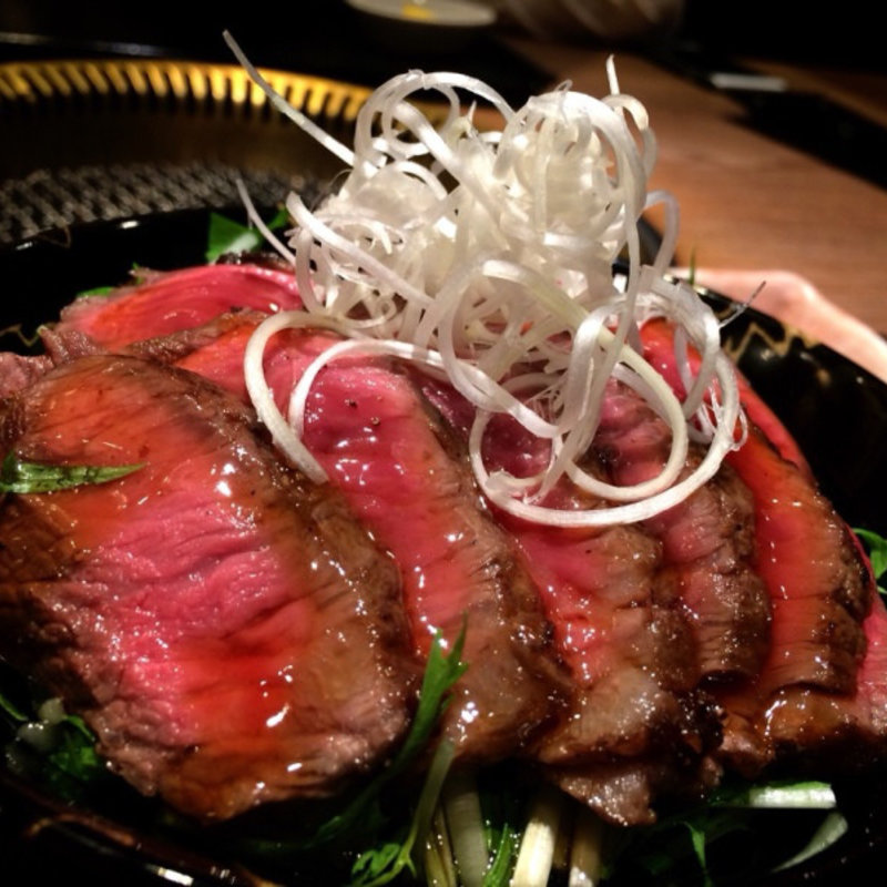 田村ぬちステーキ丼(北海道の旬 焼肉たむら)