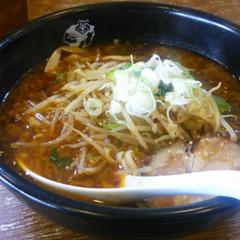 黒辛ラーメン   (北海道ラーメン ロッキー秀)