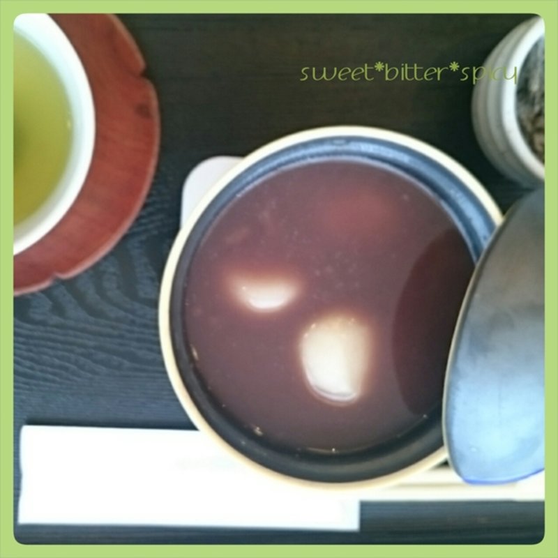 栗ぜんざい(北菓楼 砂川本店)