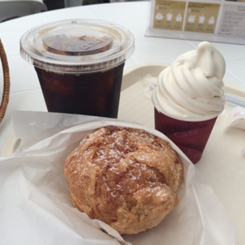 シュークリームセット(北菓楼小樽本館)