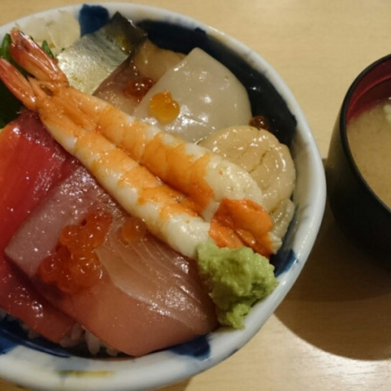 漬け丼ランチ(北辰鮨)