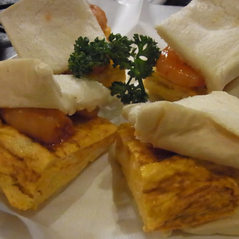 海老と卵のサンドイッチ(十三トリスバー （ジュウソウトリスバー）)