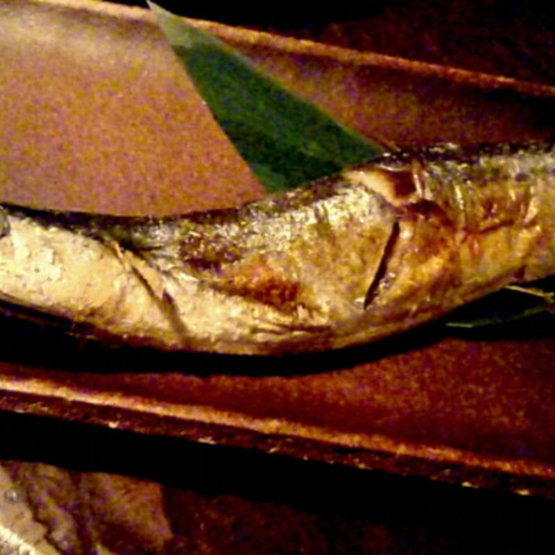 さんまの炭火焼(十六夜)